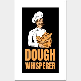 Dough Whisperer Baker Bakery Gift Idea Posters and Art